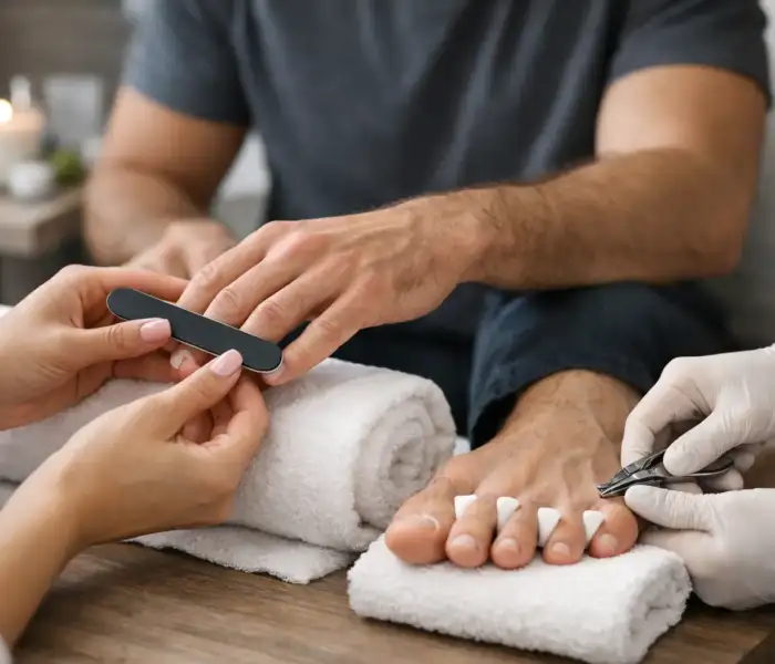 Men's Manicure and Pedicure Explained