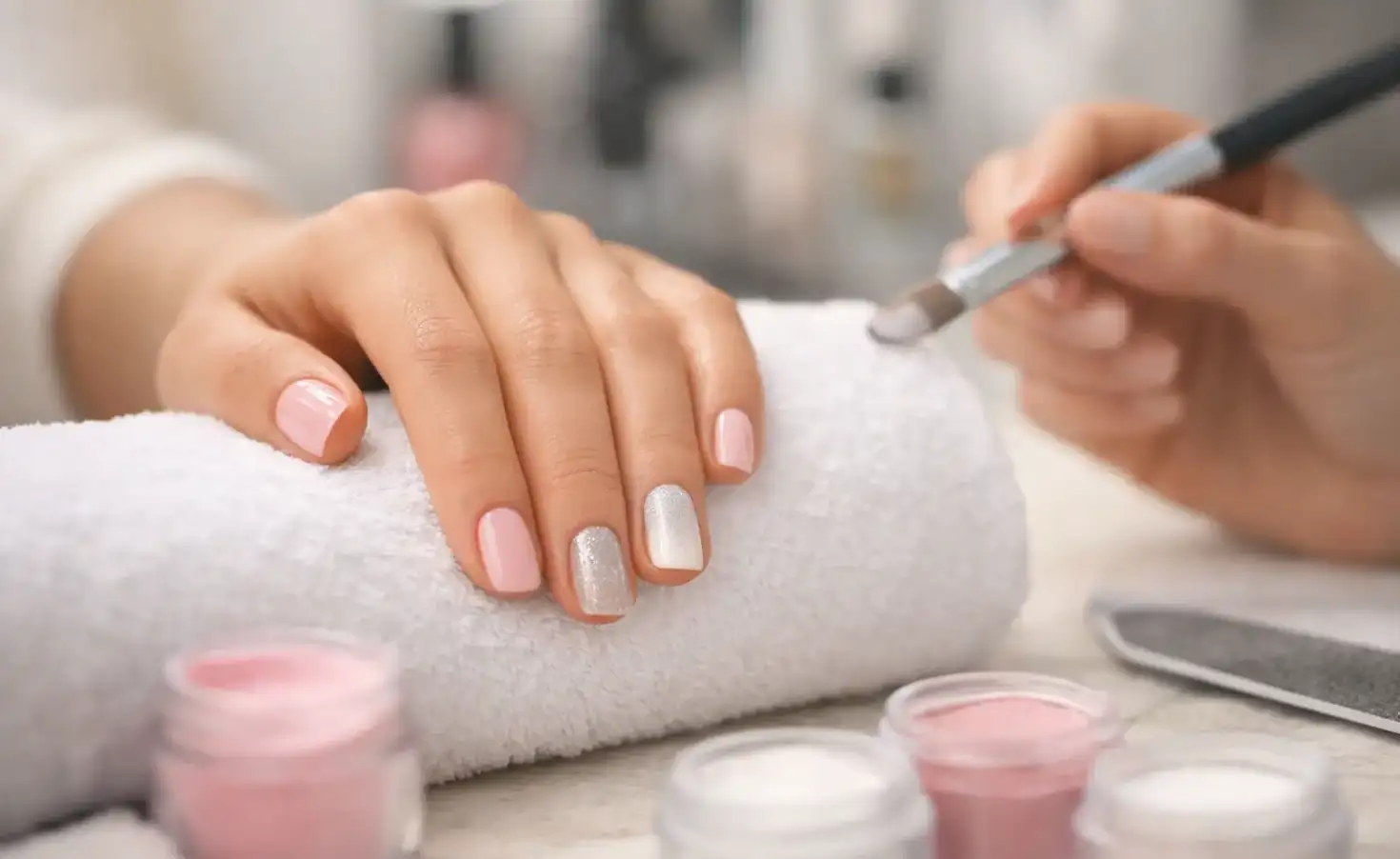 Chesterfield Dip Powder Nails Done Right