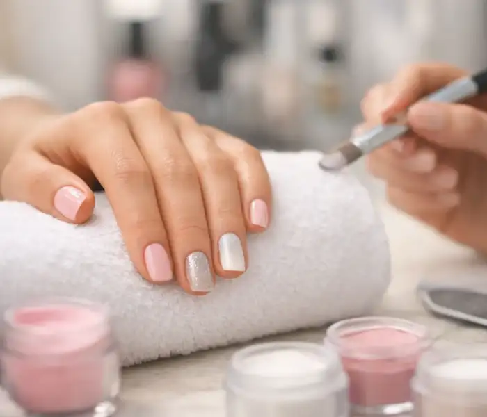 Chesterfield Dip Powder Nails Done Right